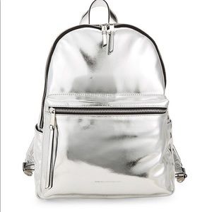 French Connection Metallic Backpack